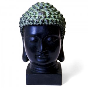 Buddhahuvud brons
