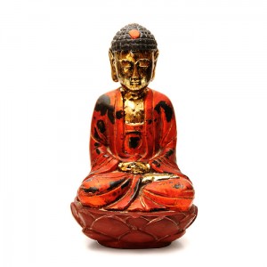 Buddhastaty i lackarbete